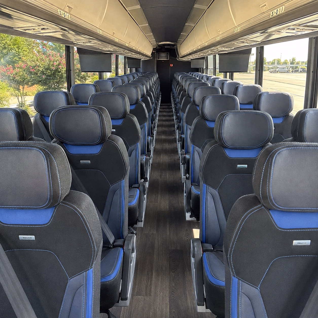 pasadena bus rental service area