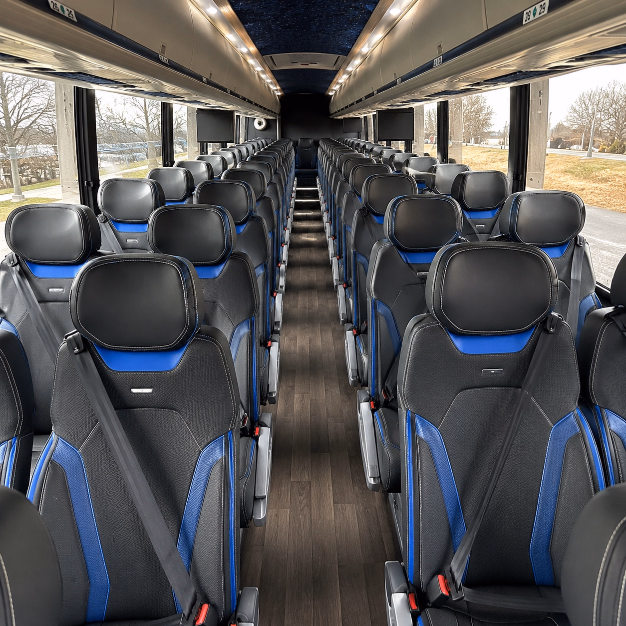 pasadena charter buses