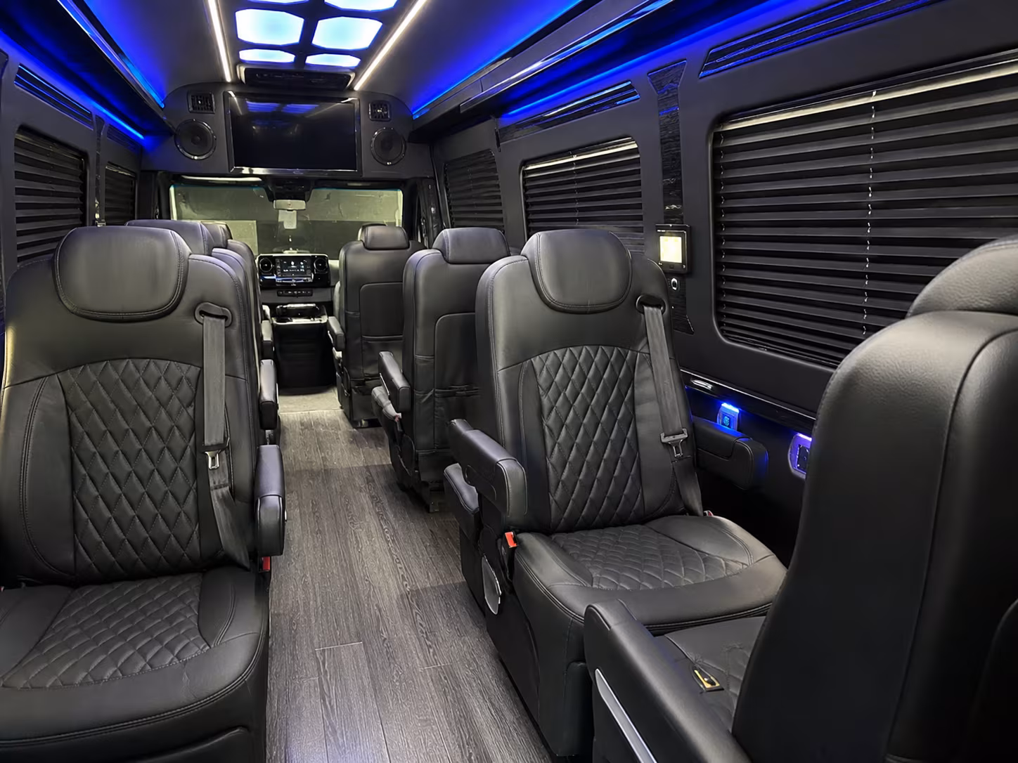 pasadena concert transportation onboard seating