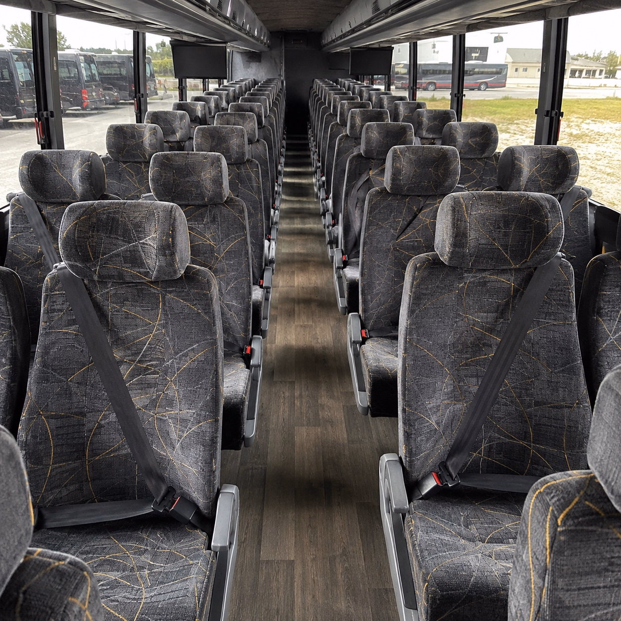 pasadena corporate event transportation onboard seating
