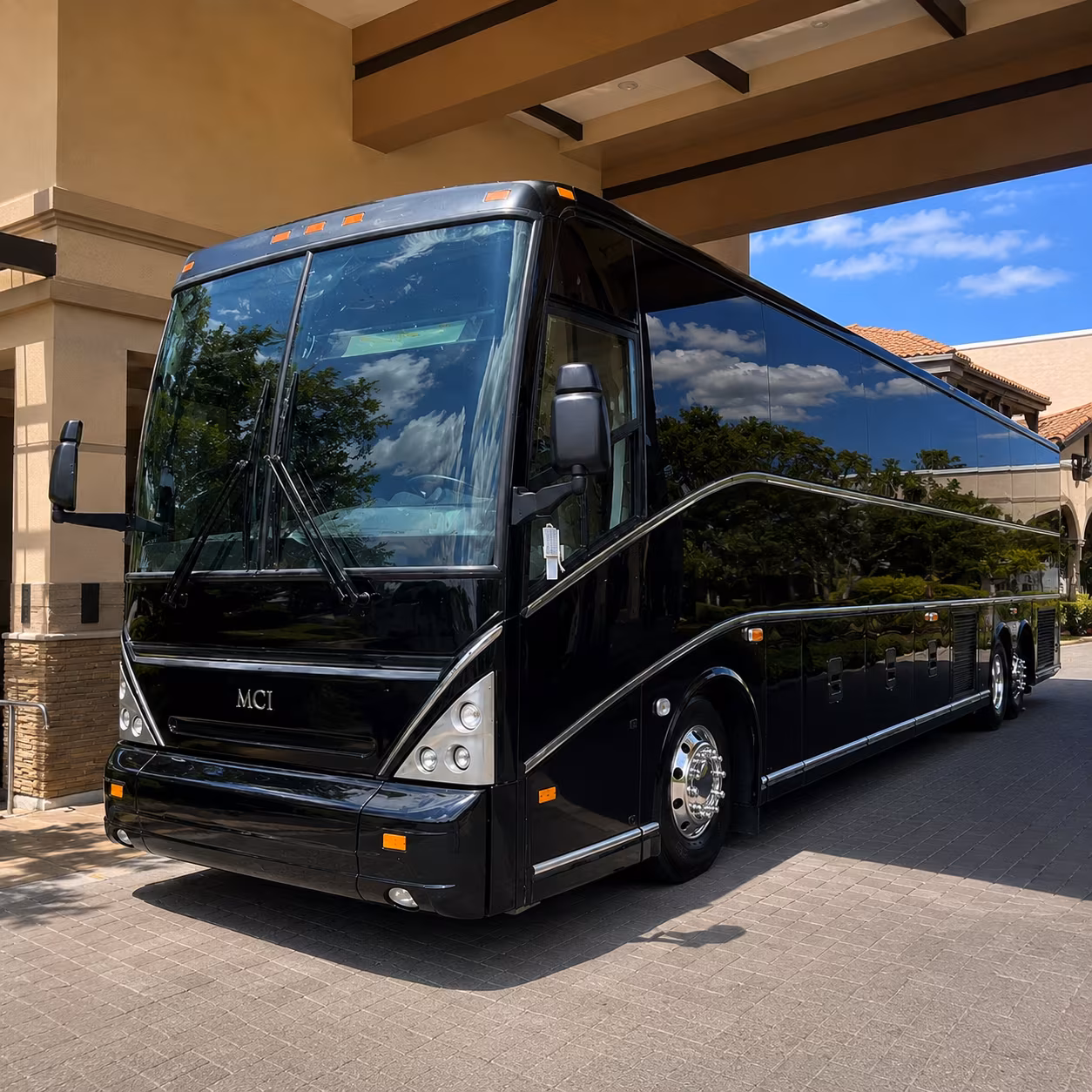 pasadena employee transportation onboard seating