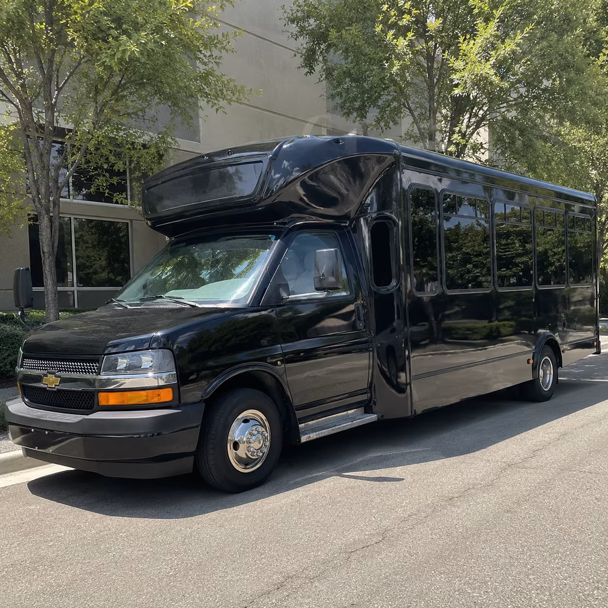 pasadena party bus booking step 1