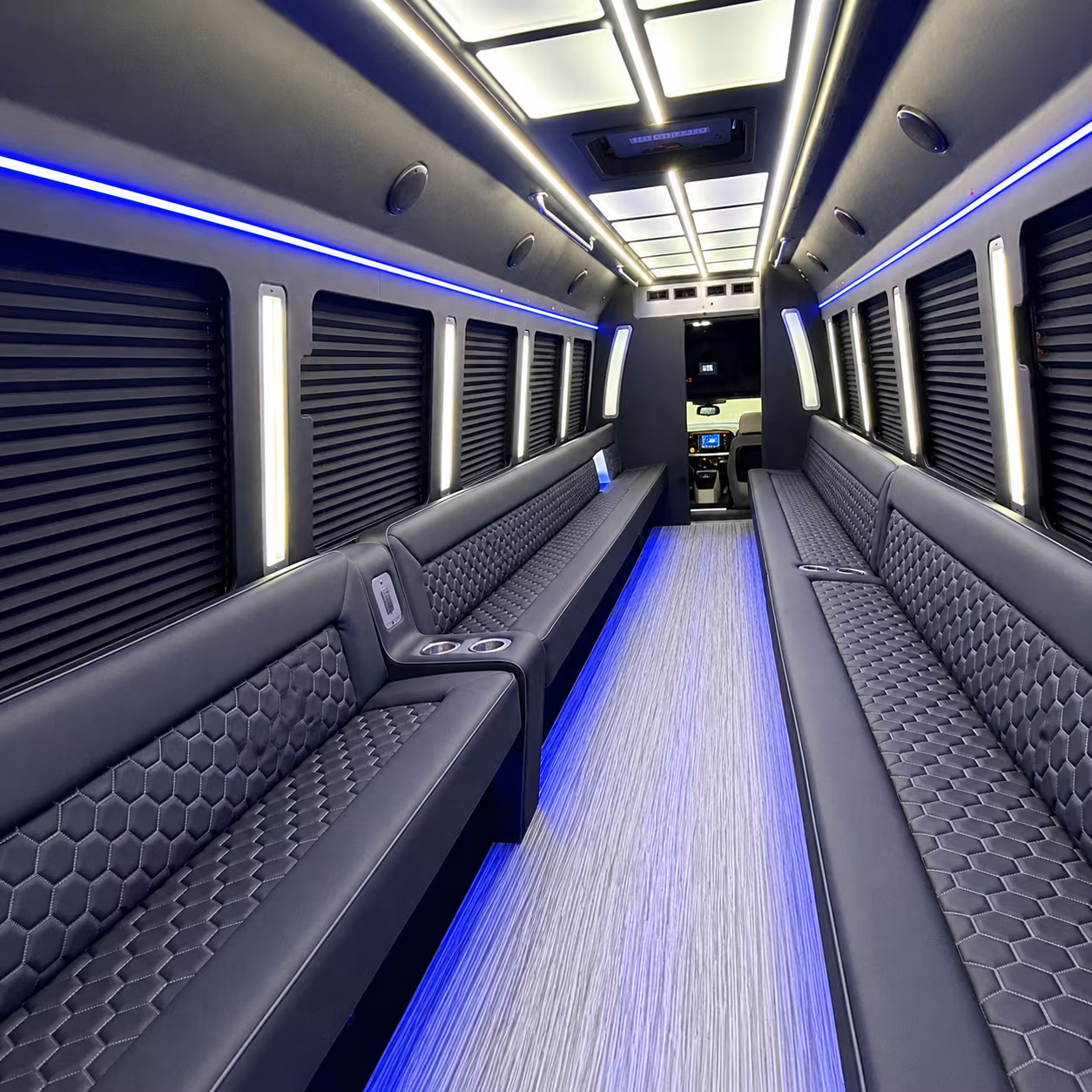 pasadena party bus rentals inside